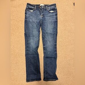 BKE Dark Blue Straight Leg Women's Jeans